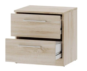Ložnice KARO (postel 180, komoda, 2 stolky) dub sonoma