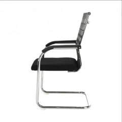 Zasedací stolička, šedá / černá, ESIN