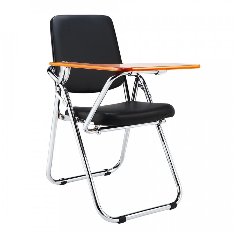 Tempo Kondela Židle s deskou na psaní SONER - černá/přírodní + kupón KONDELA10 na okamžitou slevu 3% (kupón uplatníte v košíku)