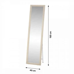 Zrcadlo, bílošedá, ASUEL