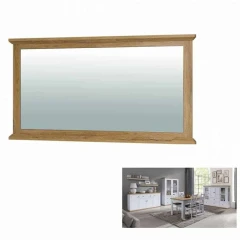 Zrcadlo LEON MZ16 - bílá/dub grand