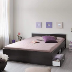 Multifunkční dvoulůžko ALFA 140x200 wenge