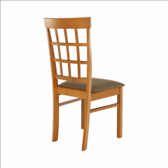 Židle GRID - světlá třešeň/látka béžová č.4
