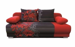Pohovka Futon červená č.1