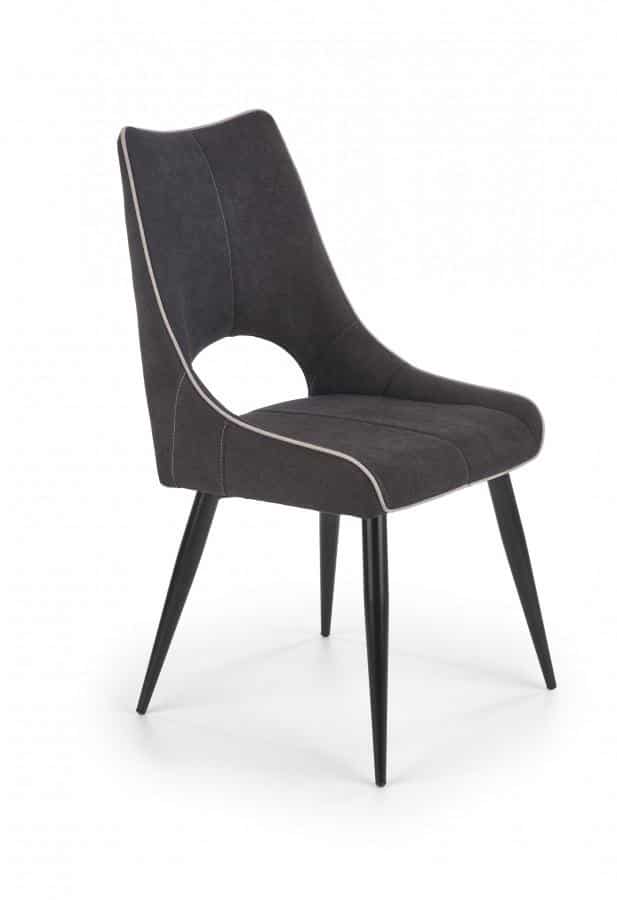 Halmar Jídelní židle K369 - šedá