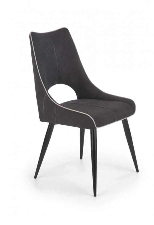 Halmar Jídelní židle K369 - šedá