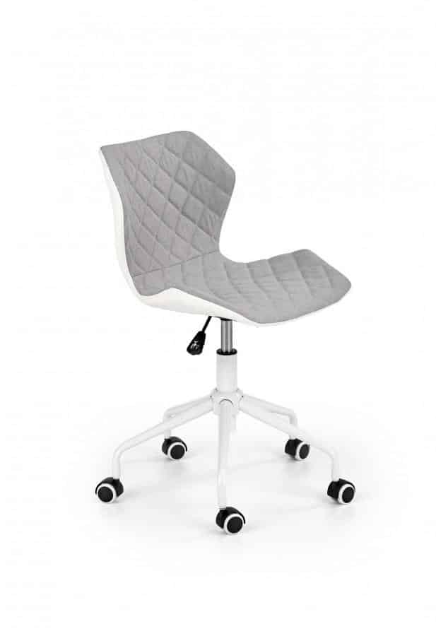 Halmar Kancelářská židle MATRIX 3 - šedá/bílá