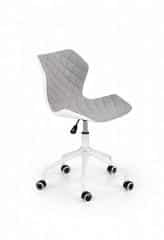 Kancelářská židle MATRIX 3 - šedá/bílá