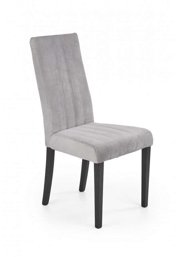 Halmar Jídelní židle DIEGO 2 - černá/světle šedá