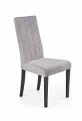 Jídelní židle DIEGO 2 - černá/světle šedá