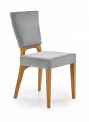 Jídelní židle WENANTY - dub medový/šedá