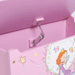 Dětská truhla na hračky Princezny