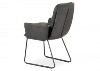 Jídelní židle Berlin GREY3 - šedá látka č.2