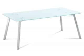 Konferenční stolek GCT-530 WT - bílé sklo č.1