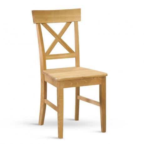 ATAN Dřevěná židle Oak m894 - masiv dub - II.jakost