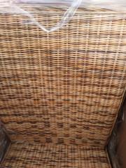 Jídelní židle Larissa wicker mix - mahagonové dřevo č.3