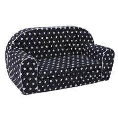 Dětská rozkládací mini pohovka - hvězdy DPFI0194