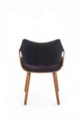 Jídelní židle K396 - černá/ořech č.3