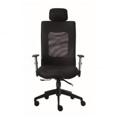 Kancelářská židle LEXA s 3-D podhlavníkem č.1