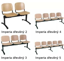 Dřevěný dvojsedák Imperia č.2