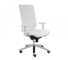 Kancelářská židle Kent síť - bílá konstrukce