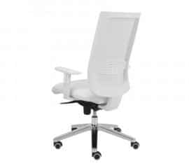 Kancelářská židle Kent síť - bílá konstrukce č.2