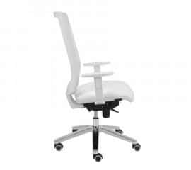 Kancelářská židle Kent síť - bílá konstrukce č.4
