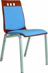 Konferenční židle Berni čalouněná - bez područek