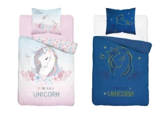 Dětské svítící povlečení Unicorn 140x200 cm PODE0445