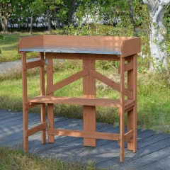 Zahradní příruční stolek, olše, ELSIRO