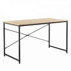 Psací stůl MELLORA 120 x 60 cm - dub / černá - rozbaleno