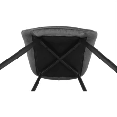 Židle SARIN, šedá / černá č.5