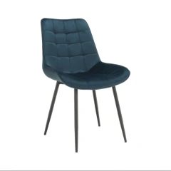 Židle SARIN - modrá/černá č.4