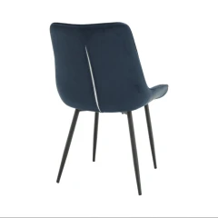 Židle SARIN - modrá/černá č.3