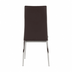 Jídelní židle DELA - hnědá č.2