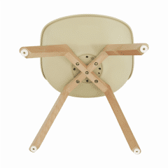 Jídelní židle BALI 2 NEW - capuccino vanilková / buk č.4