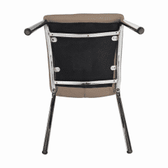 Jídelní židle GERDA NEW - béžová / chrom č.4