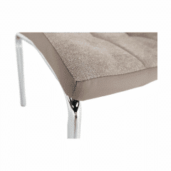 Jídelní židle GERDA NEW - béžová / chrom č.3