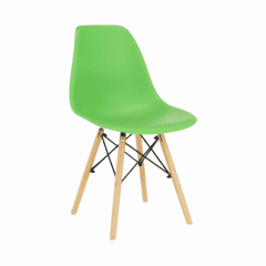 Židle CINKLA 3 NEW - zelená / buk č.1