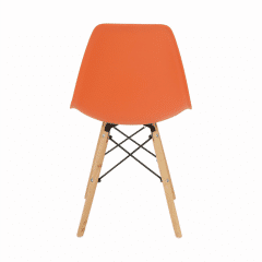 Židle CINKLA 3 NEW - oranžová / buk č.3