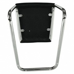 Židle NEANA - ekokůže černá / bílá č.5