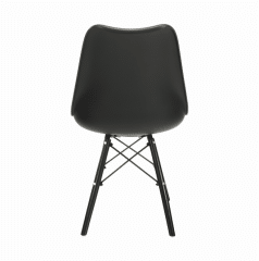 Jídelní židle KEMAL NEW - černá / dřevo č.3