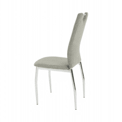 Jídelní židle OLIVA NEW - béžový melír / chrom č.4