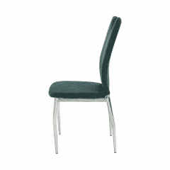 Jídelní židle OLIVA NEW - azurová látka / chrom č.2