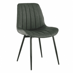 Židle HAZAL - zelená/černá č.1
