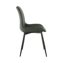 Židle HAZAL - zelená/černá č.2