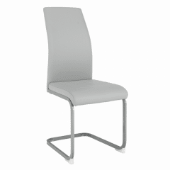 Jídelní židle NOBATA - světle šedá/šedá