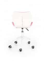 Kancelářská židle MATRIX 3 - růžová/bílá č.2