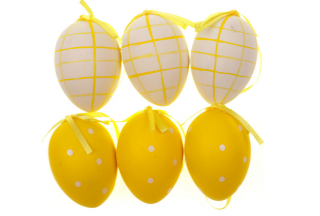 Vajíčko žluté plastové VEL5025
