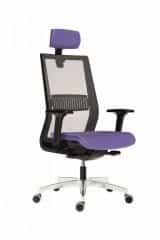 Kancelářská židle 1990 SYN TITAN MESH ALU PDH č.1